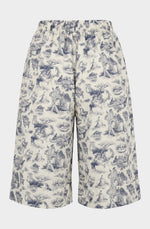 Organic cotton baggy bermuda