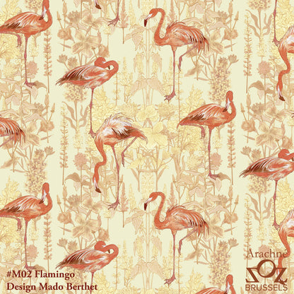 Flamingo long dress (#23-2)