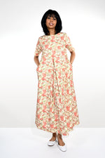 Dress in organic cotton poplin