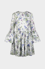 Spring short cotton dress