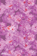 Azalea pink and mauve Jersey Long dress