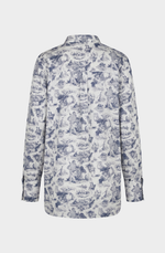 Long shirt Mandarin collar