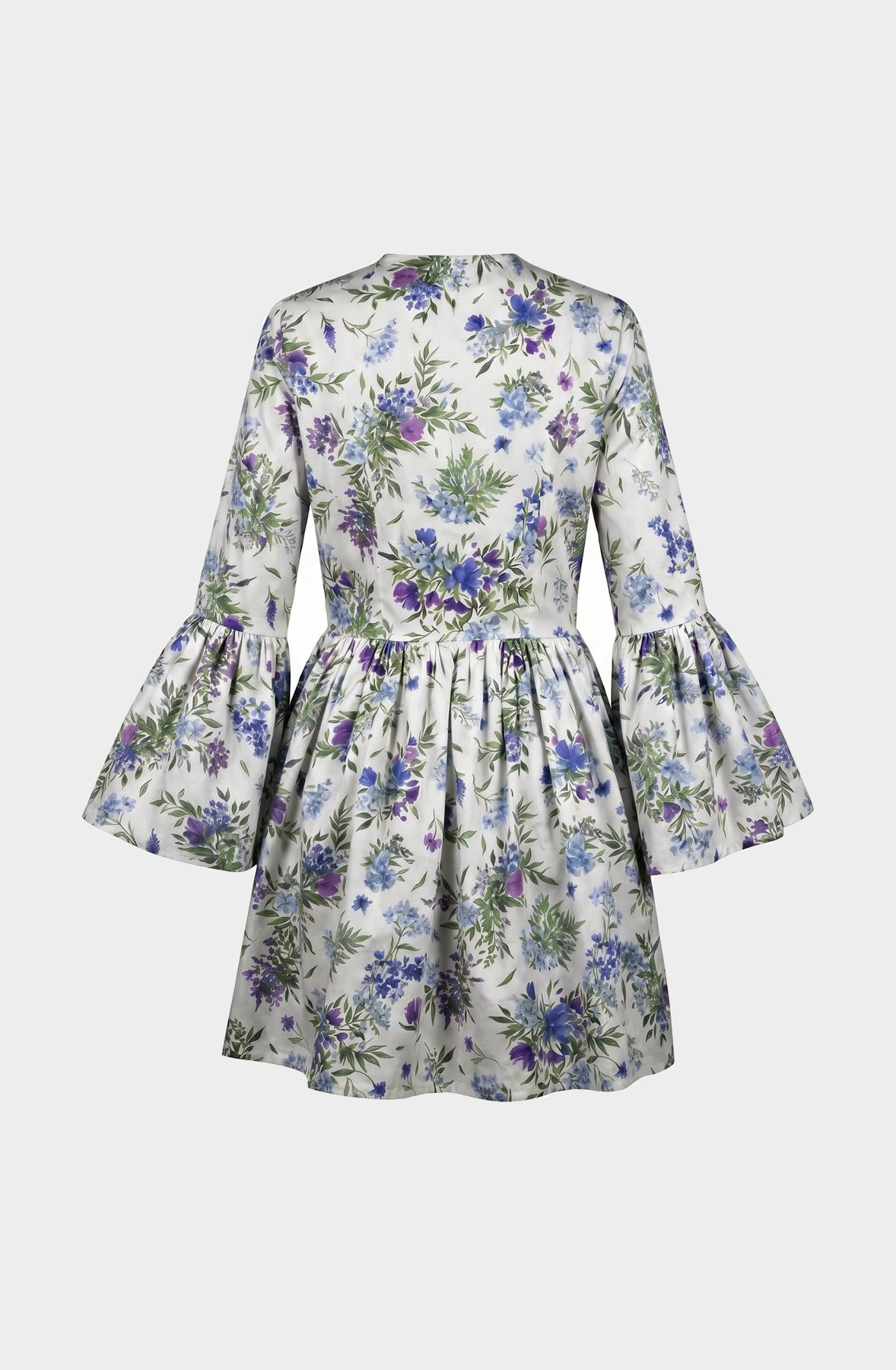 Spring short cotton dress