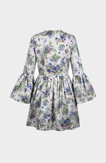 Spring short cotton dress