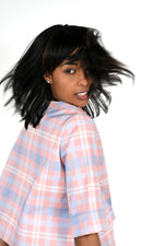 Tartan patterned jacket