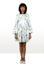 Spring short cotton dress