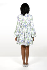 Spring short cotton dress