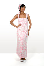 Toile de Jouy Long Dress