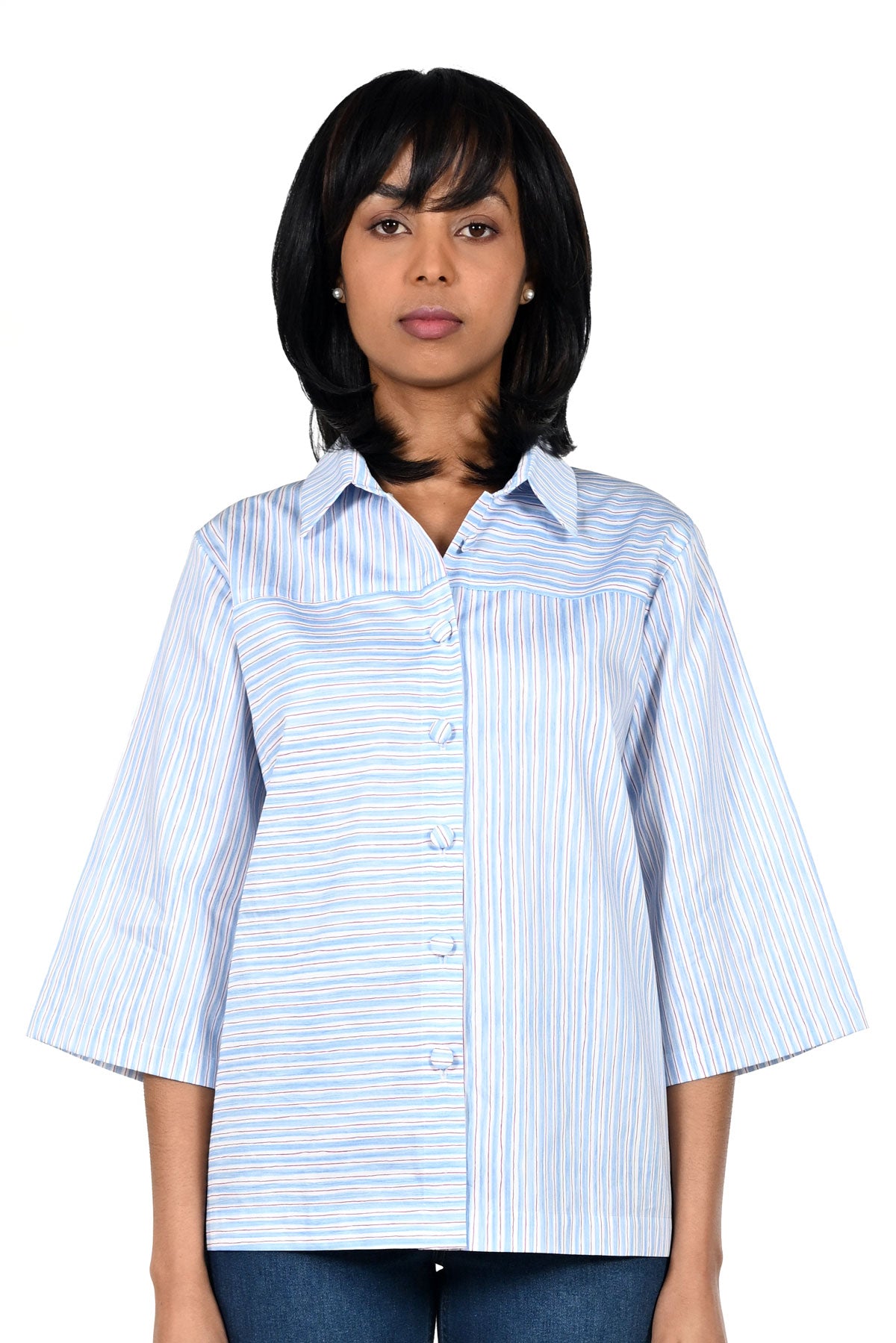 Shirt with panels