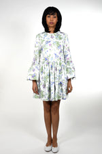 Spring short cotton dress