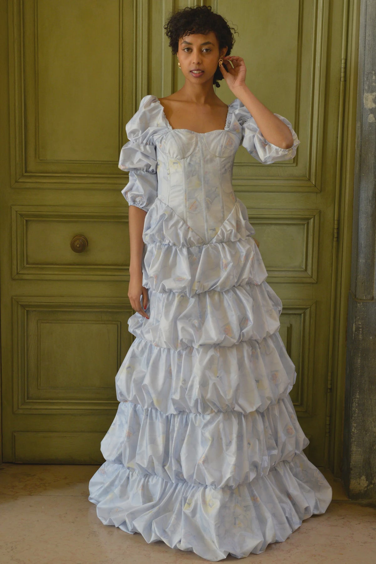 Victorian-inspired steampunk dress