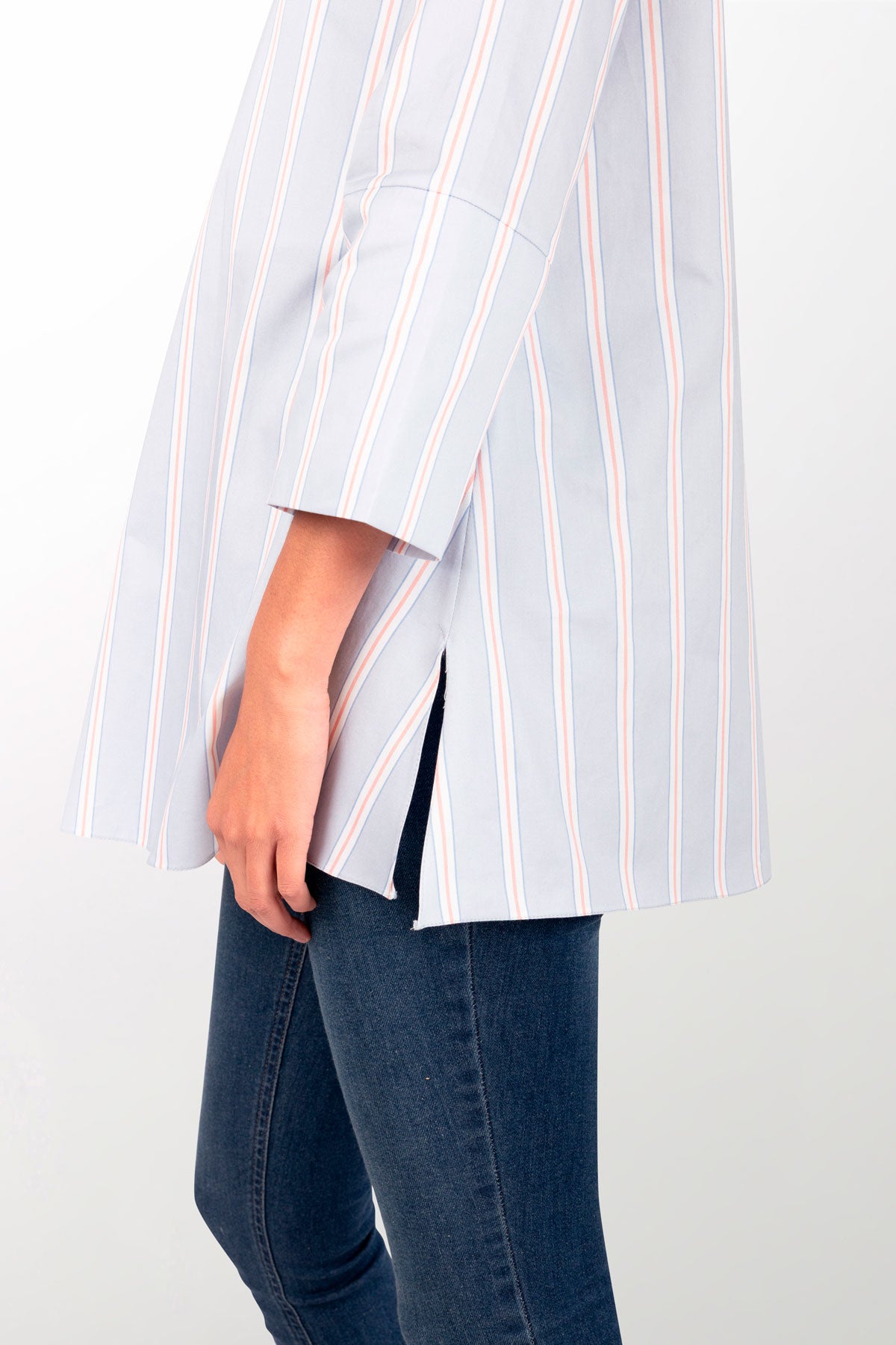 Striped cotton shirt