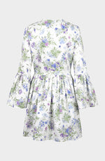 Spring short cotton dress