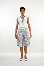 Organic cotton baggy bermuda