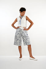 Organic cotton baggy bermuda