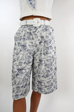 Organic cotton baggy bermuda