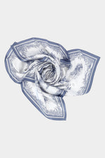 Silk Scraf 90 "Toile de Jouy"