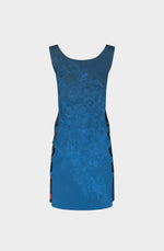Parakeets cotton reversible dress