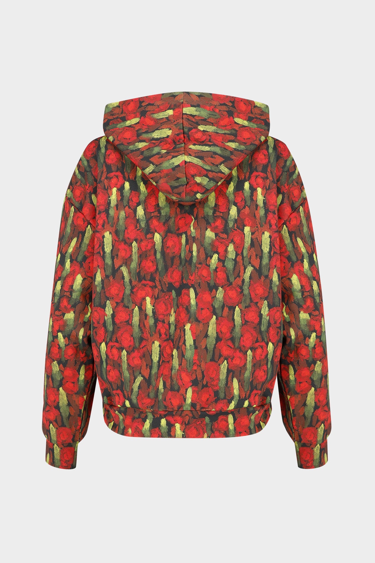 Roses and asparagus cotton Hoodie