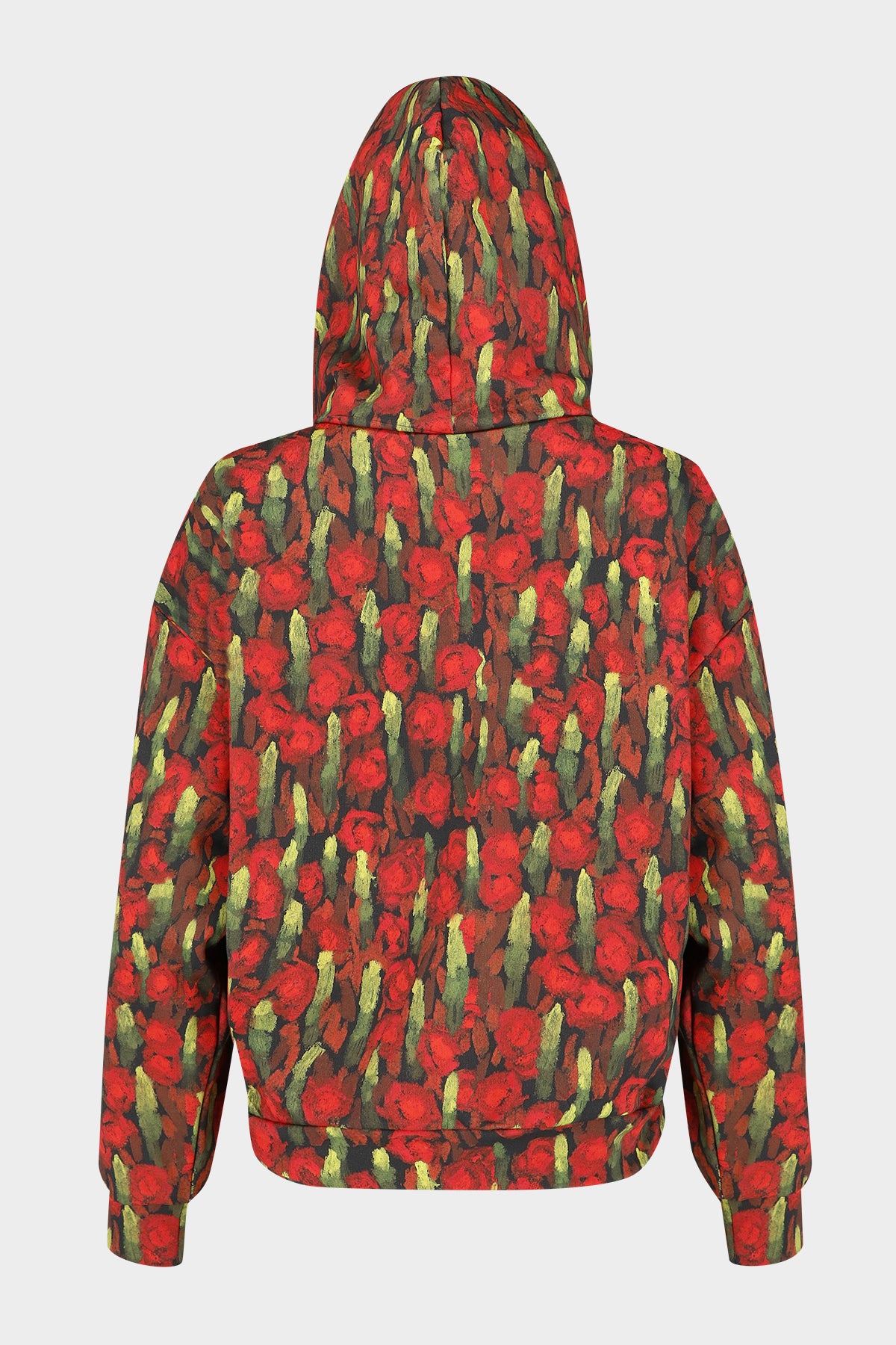 Roses and asparagus cotton Hoodie