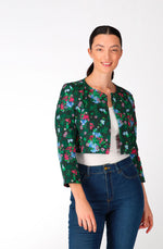 Spring flowers cotton Bolero