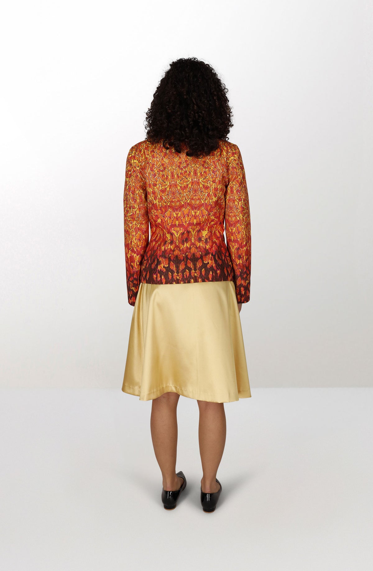 Autumn gabardine jacket