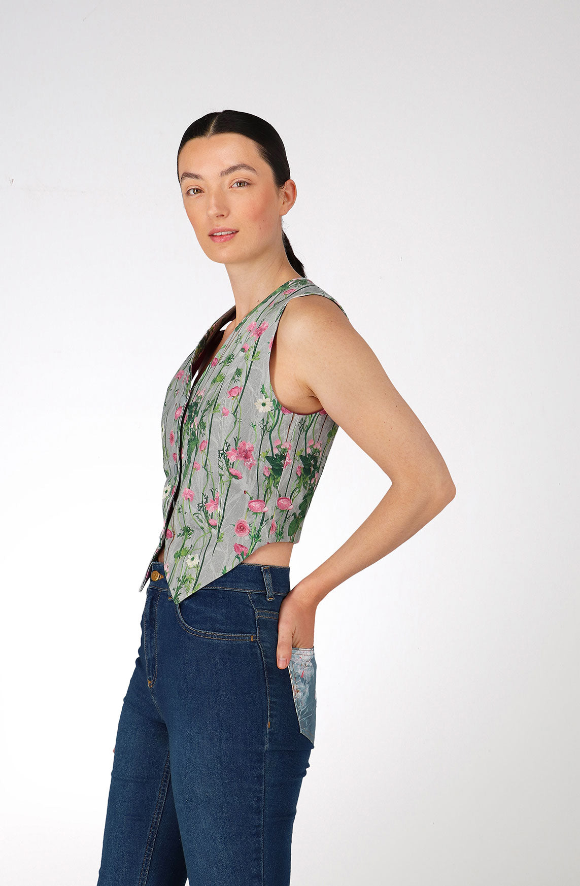 Buttercups gabardine waistcoat