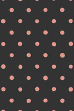 Midi dress with polka