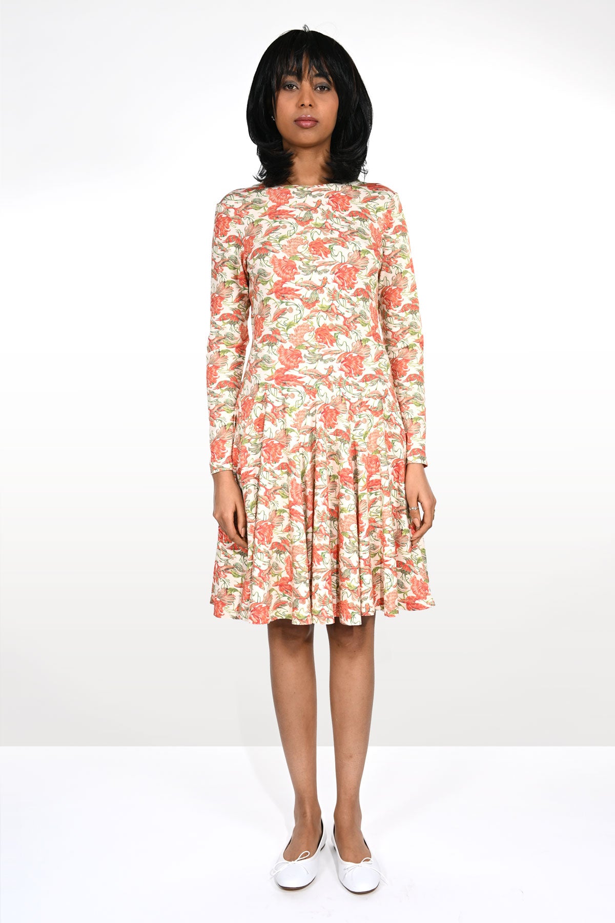 Viscose skater dress