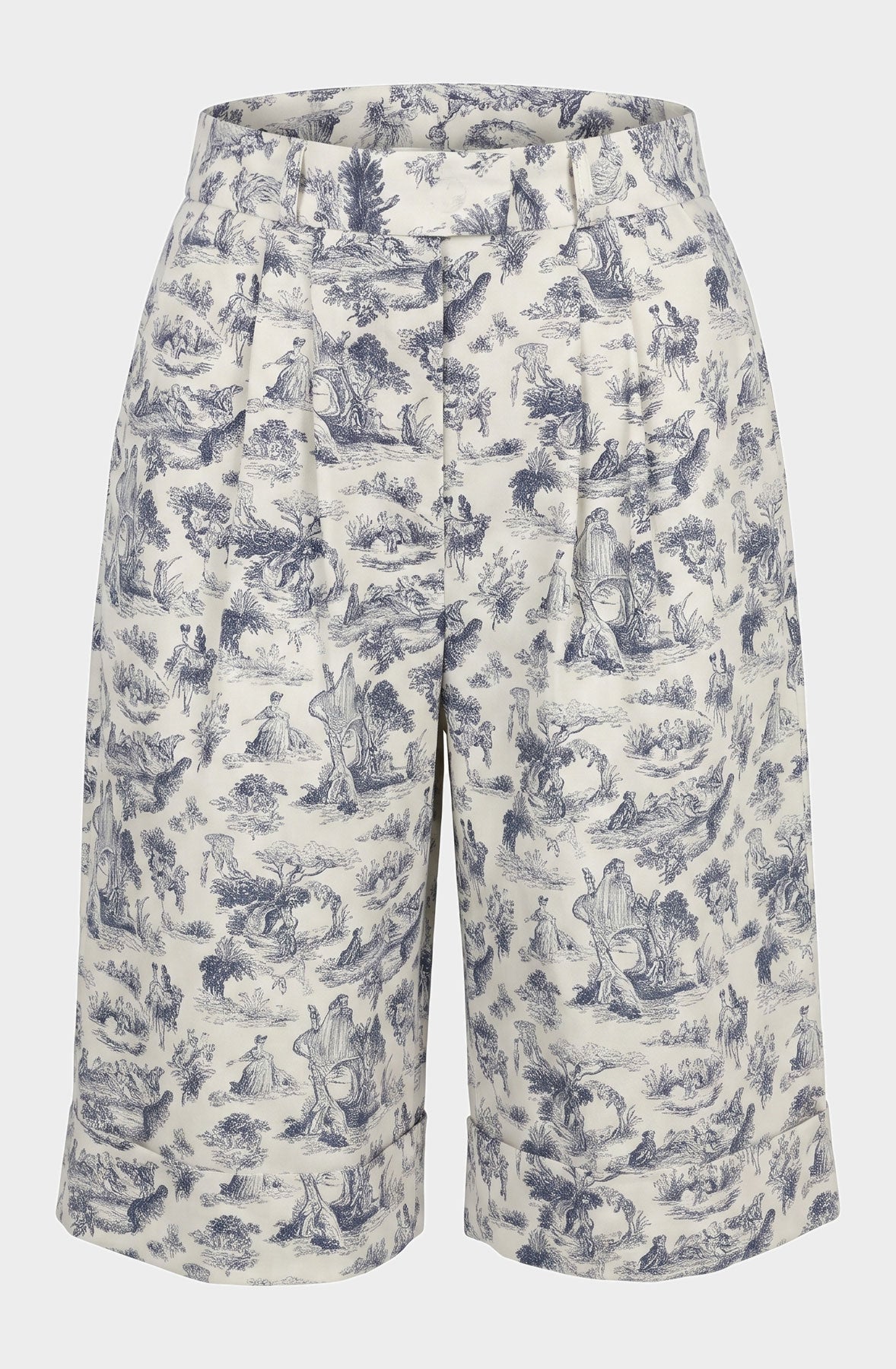 Organic cotton baggy bermuda