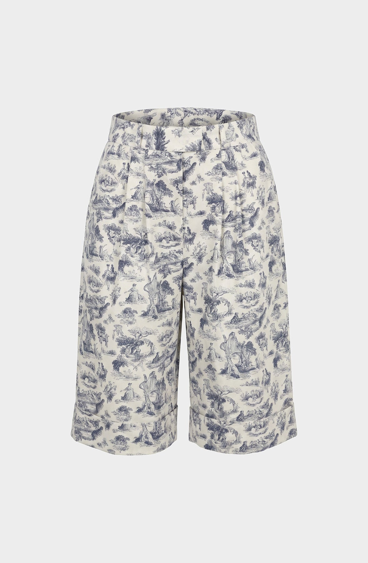 Organic cotton baggy bermuda