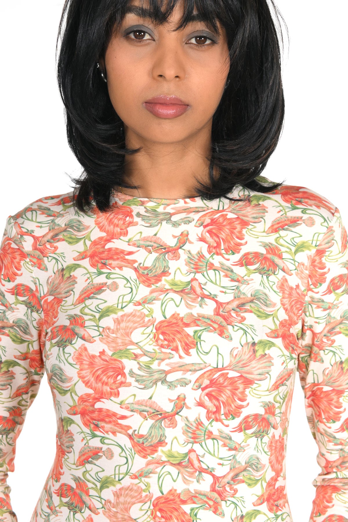 Viscose skater dress