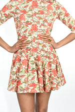 Organic cotton jersey mini dress