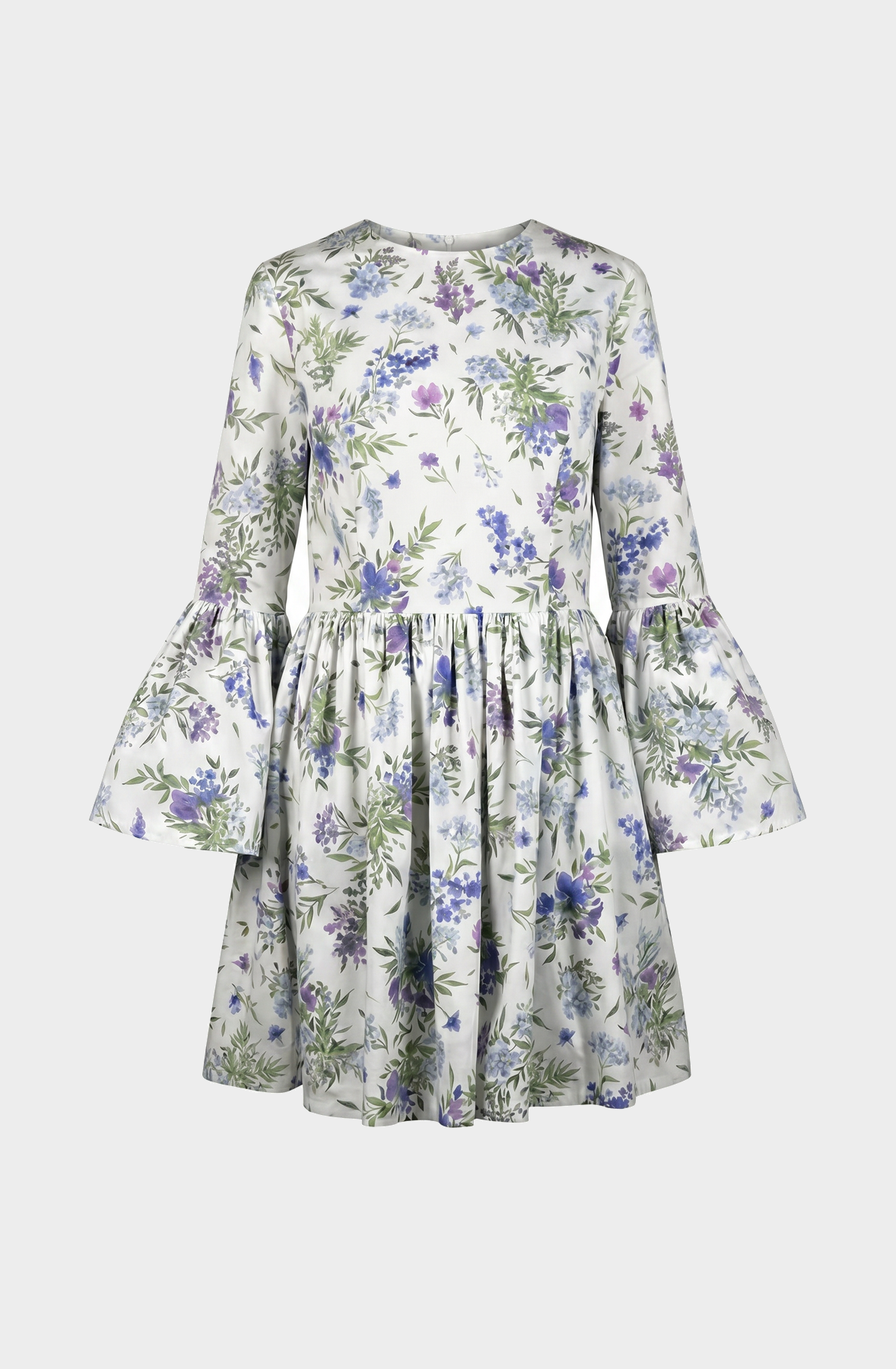 Spring short cotton dress