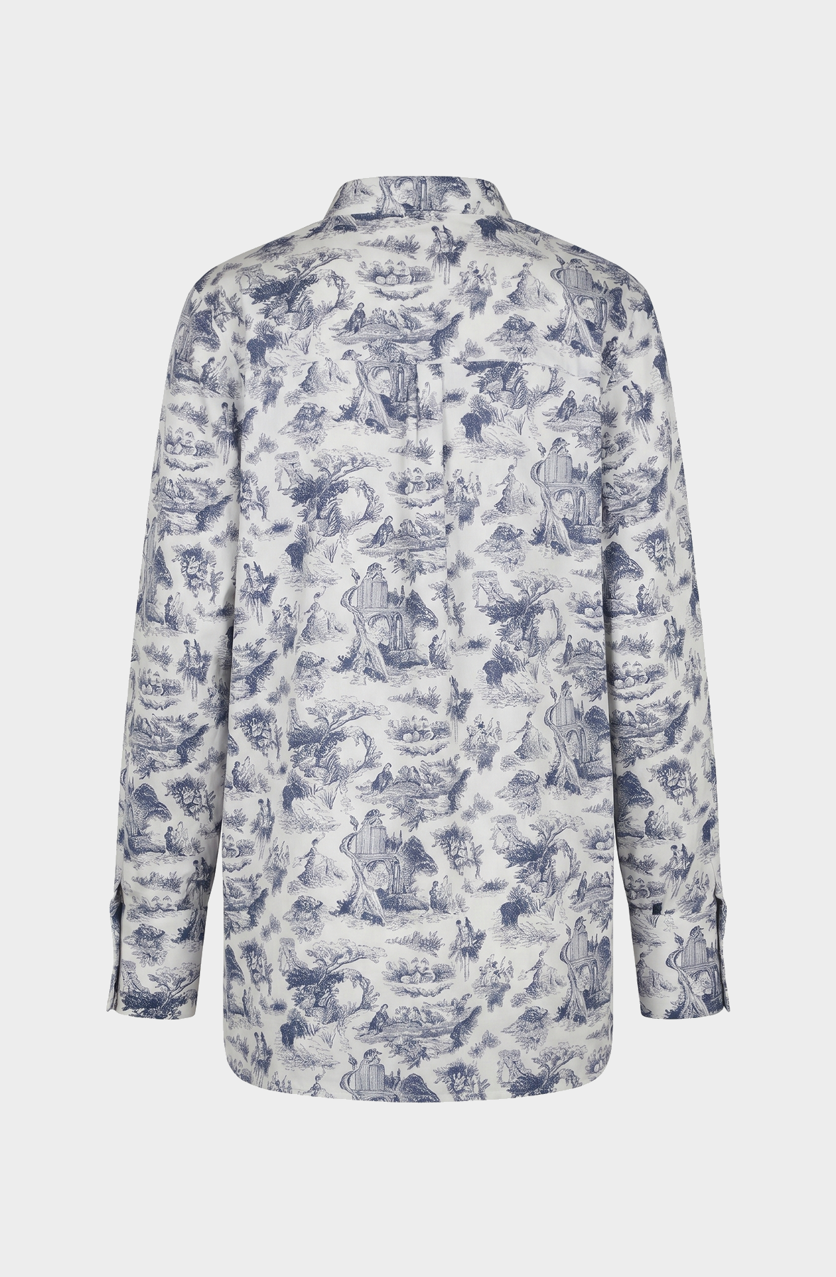 Long shirt Mandarin collar