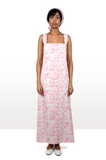 Toile de Jouy Long Dress