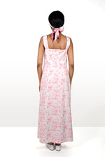 Toile de Jouy Long Dress