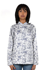 Long shirt Mandarin collar