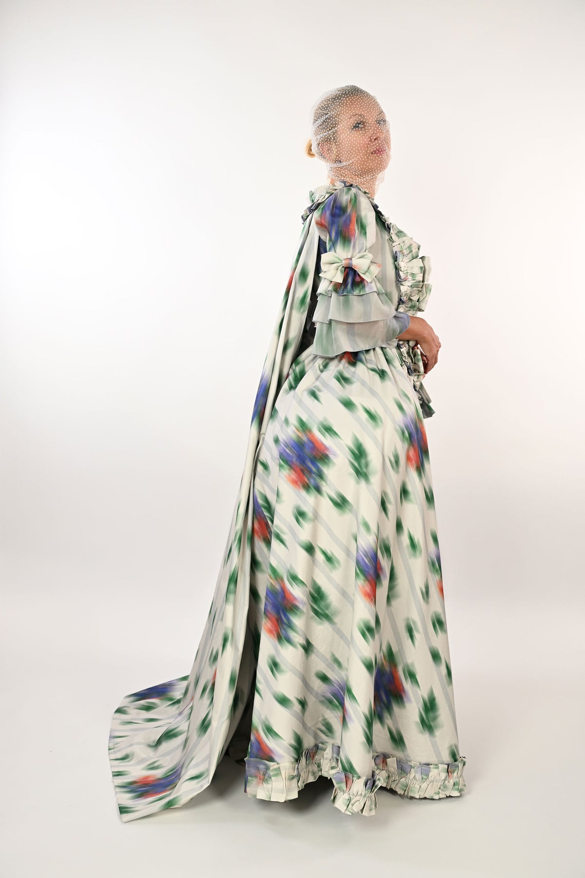 18th-Century Robe à la Française Day Dress