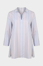 Striped cotton shirt