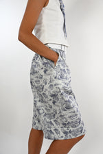 Organic cotton baggy bermuda
