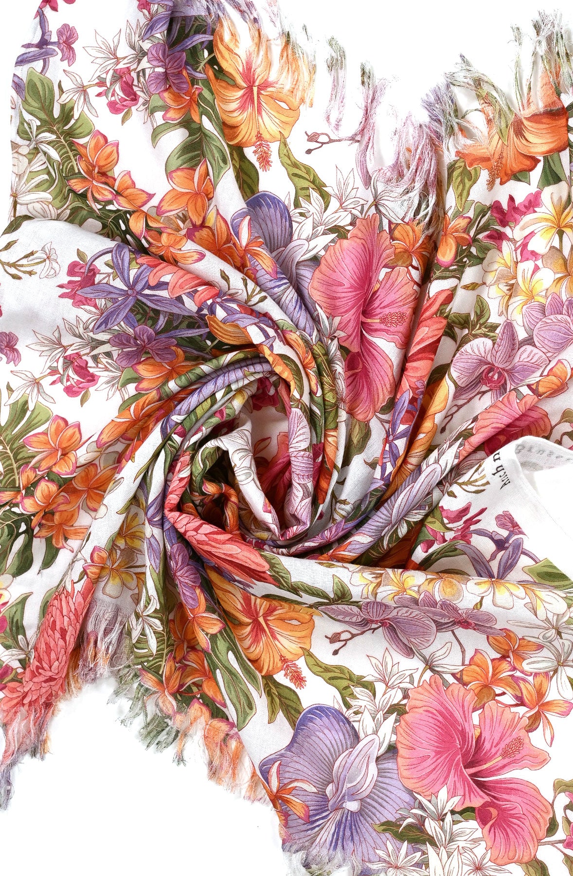 Bamboo double gauze shawl
