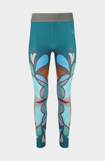 Abstract ornaments leggings