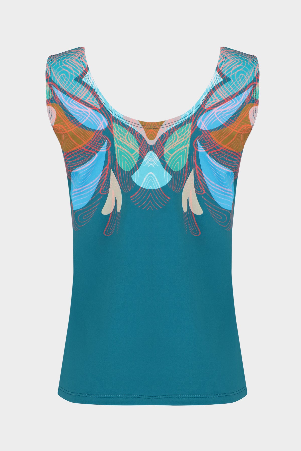 Abstract ornamentstank top