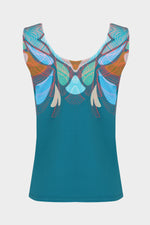 Abstract ornamentstank top