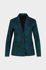 Green and Blue Pastel Cotton Jacket