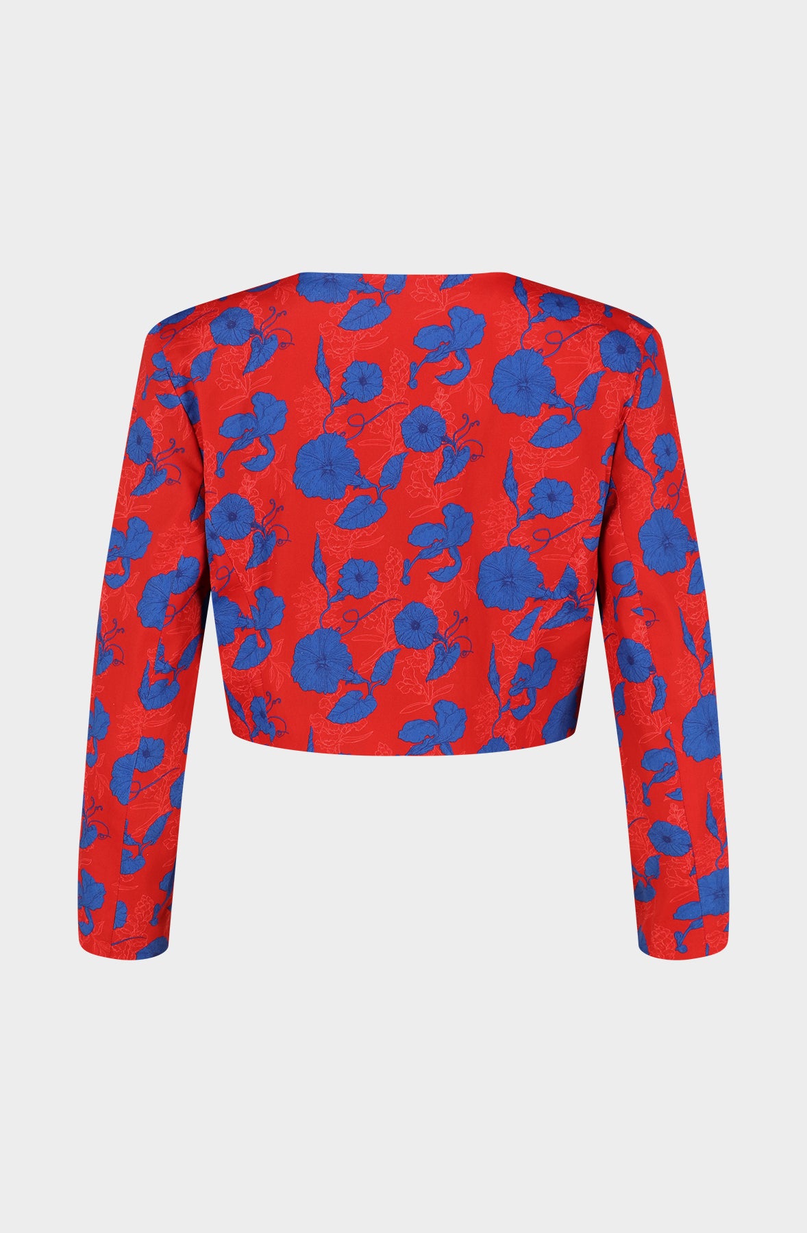 Bolero met klaproosbloemen