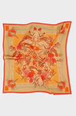 Silk scarf 90 "Art Nouveau"