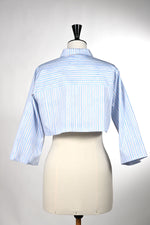 Short shirt with panels