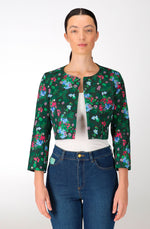 Lentebloemen katoenen bolero